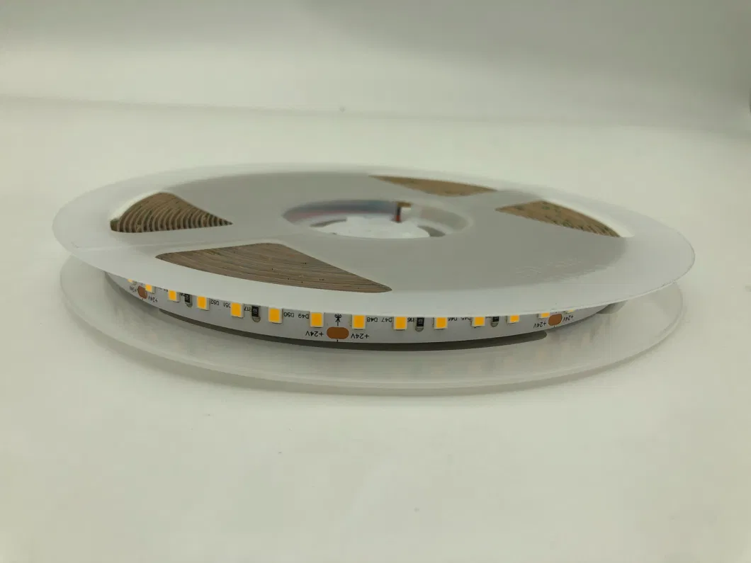 14.4W DC 24V 10mm 120LEDs Per Meter 2835 Warm White Nature White Cool White Decoration IP20 Non-Waterproof SMD Flexible LED Lighting Strip